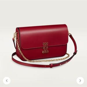 SMALL MODEL CHAIN BAG, C DE CARTIER